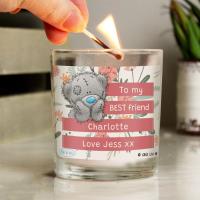 Personalised Me to You Bear Floral Scented Jar Candle Extra Image 2 Preview